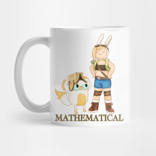 Mathematical, Fionna and Cake, Adventure Time fan art Mug